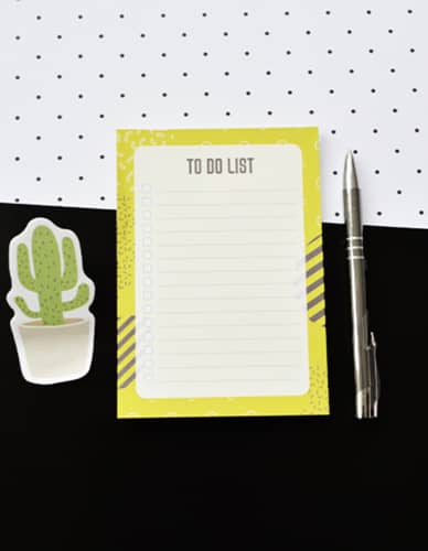 Блок для запису "To Do List", артикул БЗ0006